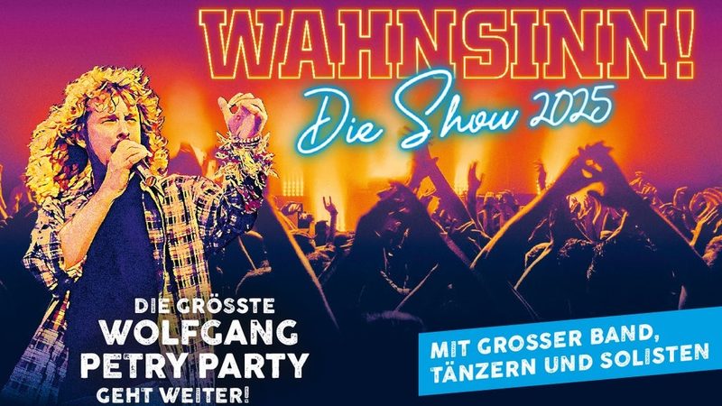 Poster: WAHNSINN! Die Show 2027, Aurich