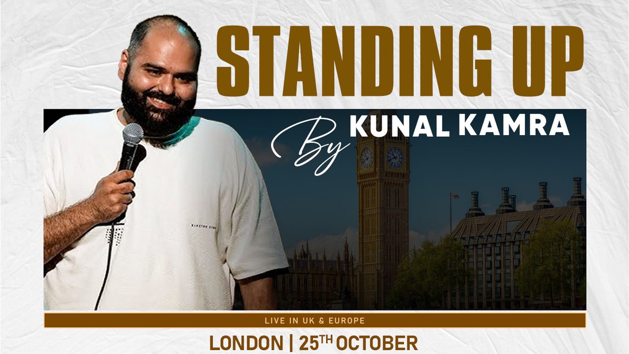 Poster: Kunal Kamra - Live in London, London