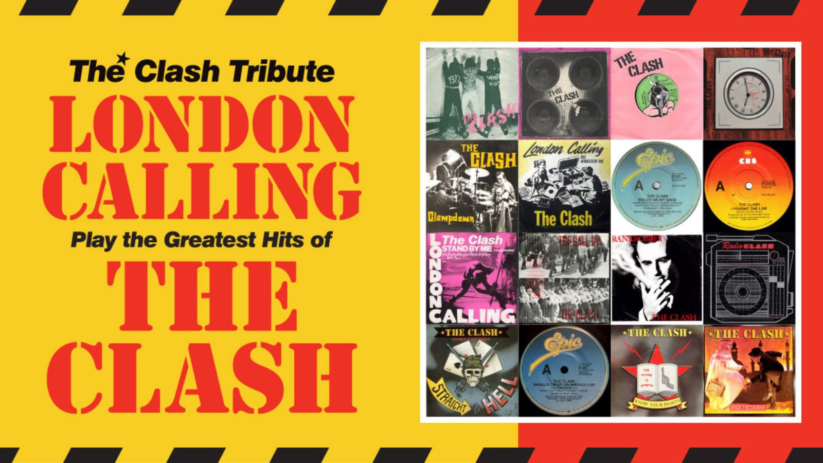 Poster: London Calling Play The Clash “Should I Stay or Should I Go” Tour, Southampton