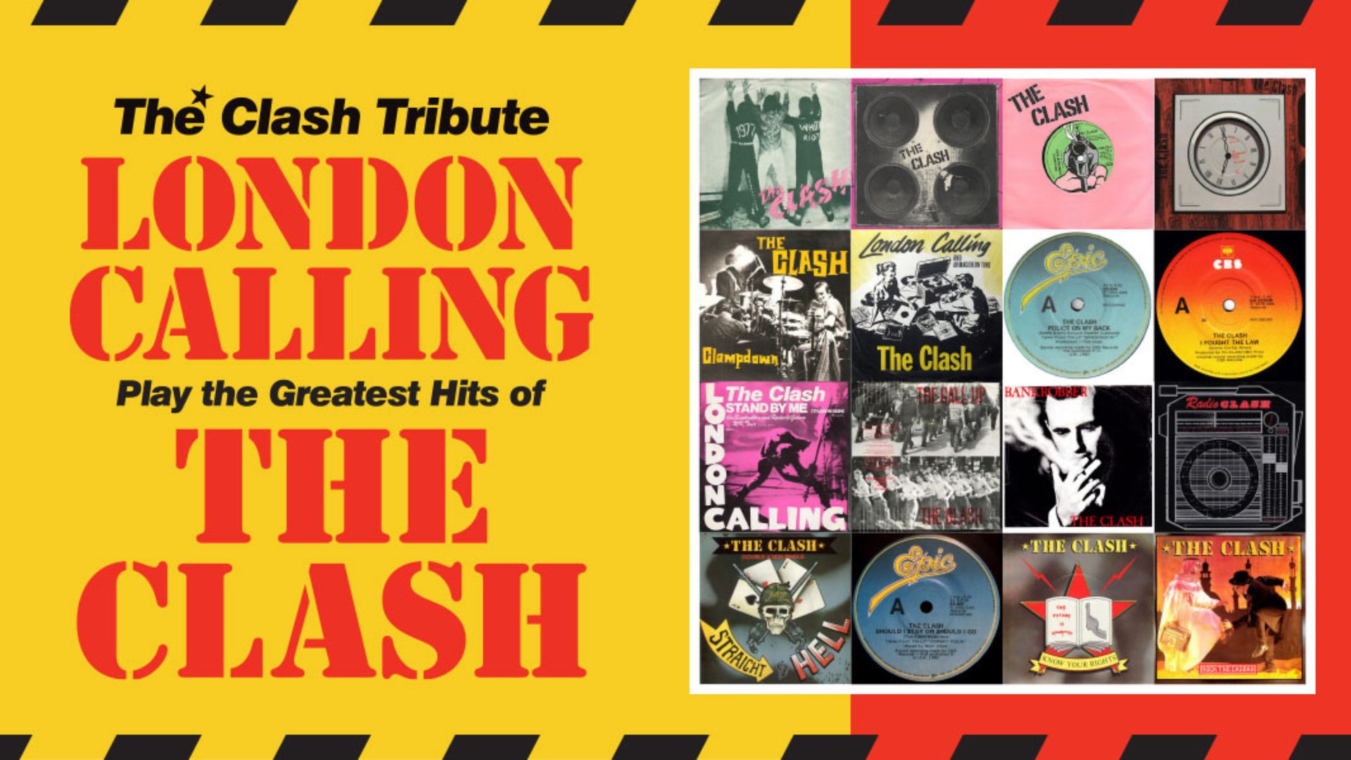 Poster: London Calling Play The Clash “Should I Stay or Should I Go” Tour, Southampton