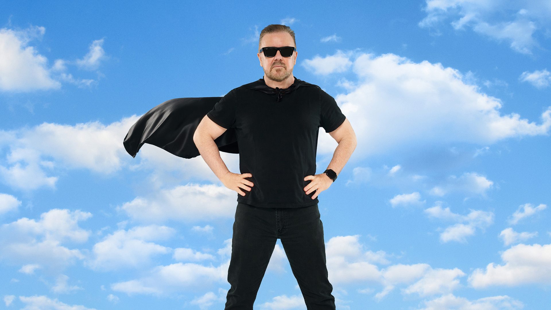 Poster: Ricky Gervais: Legend, Manchester