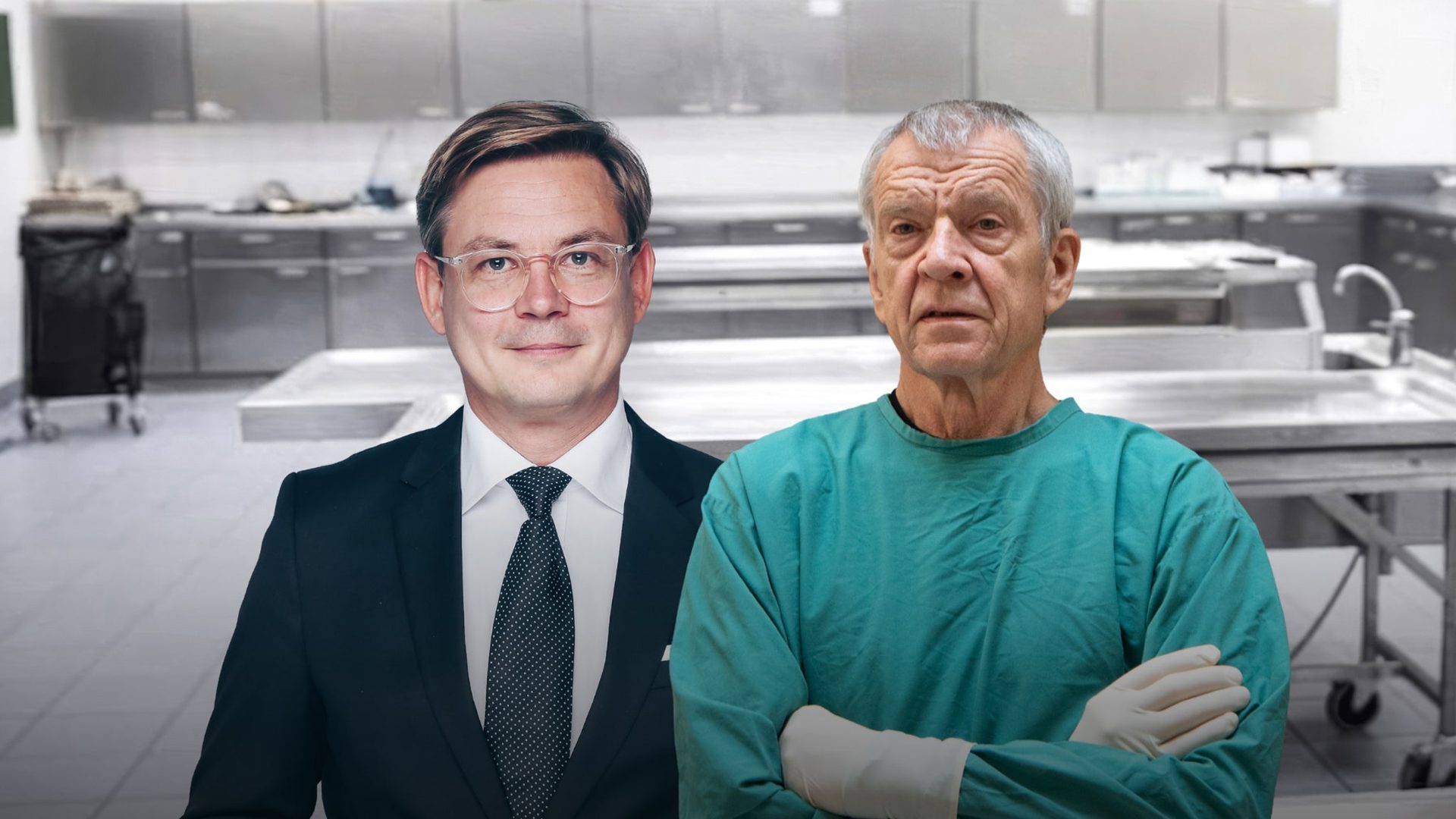 Poster: Prof. Dr. Klaus Püschel LIVE - Blutspuren-Tour 2027, Cloppenburg