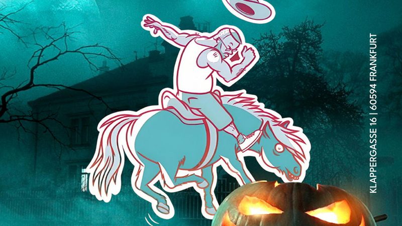 Poster: Ponyhof Club Halloween Party, Frankfurt am Main
