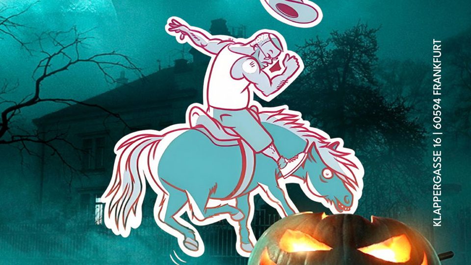 Poster: Ponyhof Club Halloween Party, Frankfurt am Main