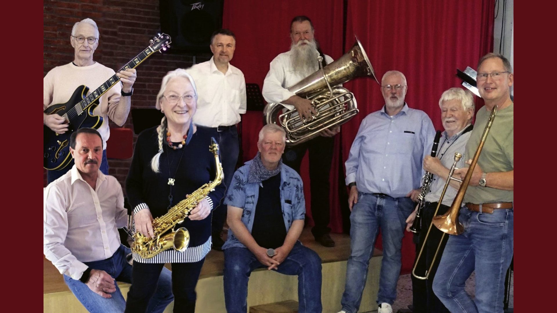 Poster: KUJAZZO&4tel9: "Dixieland bis Modern Jazz", Bremen