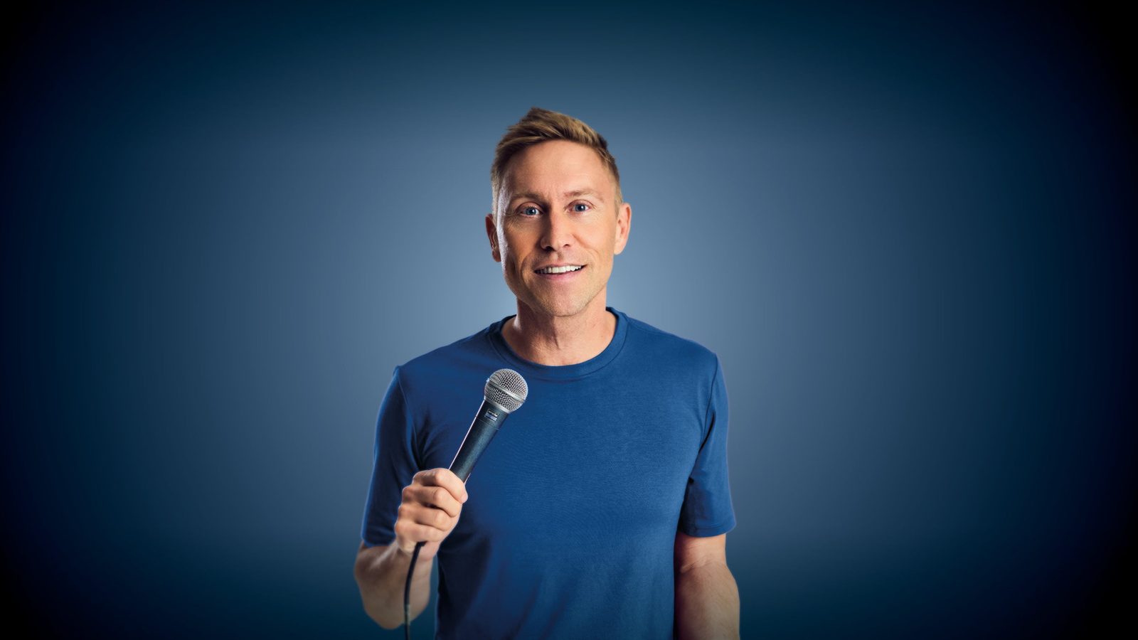 Poster: Russell Howard - Don't Tell The Algorithm, Cardiff