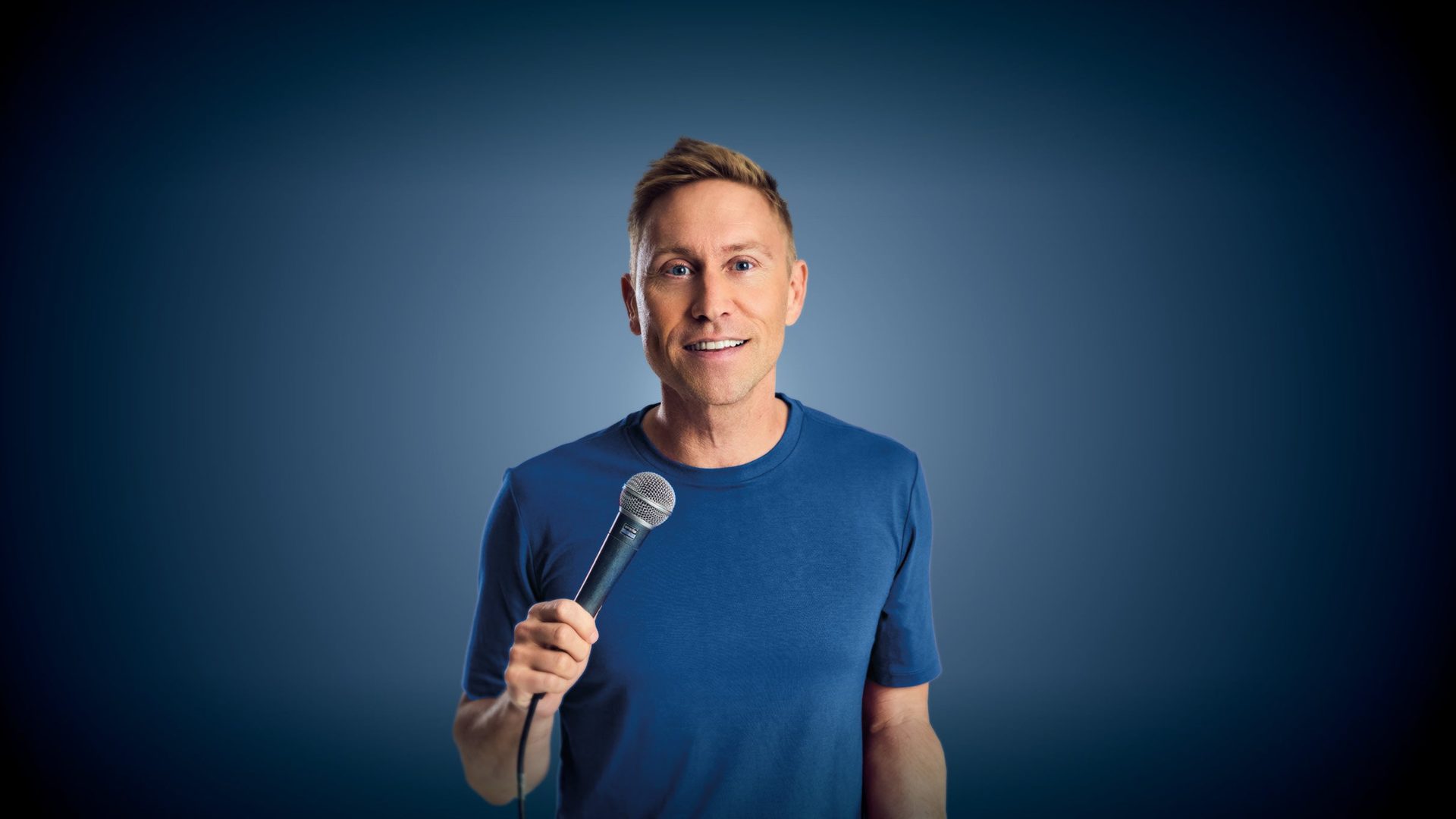 Poster: Russell Howard - Don't Tell The Algorithm, Cardiff