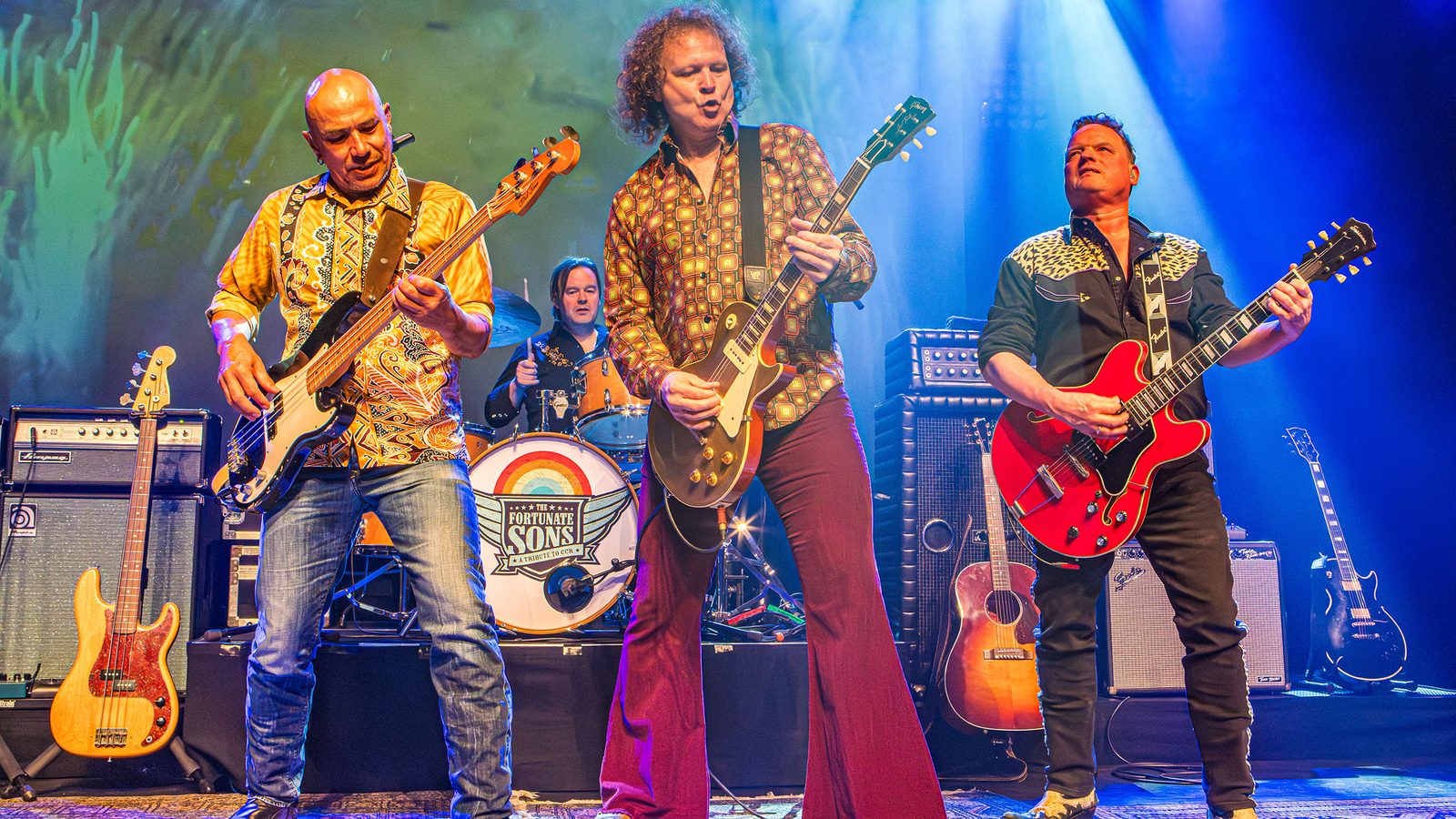 Poster: Creedence Clearwater Revival By the Fortunate Sons with CCR Tribute By the Fortunate Sons, Kerkrade