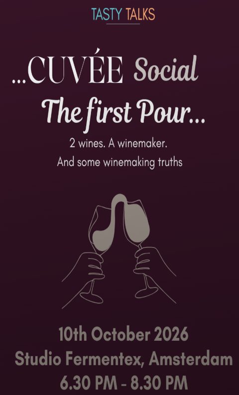 Poster: CUVÉE Social – An evening of Wine & more, Amsterdam