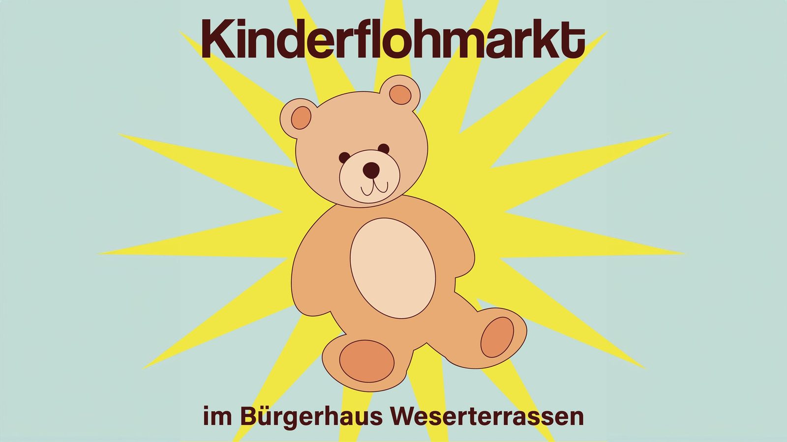 Poster: Kinderflohmarkt, Bremen