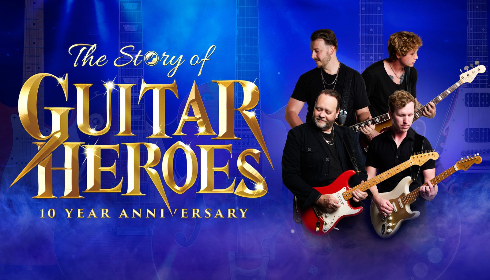 Poster: The Story of Guitar Heroes, Scarborough