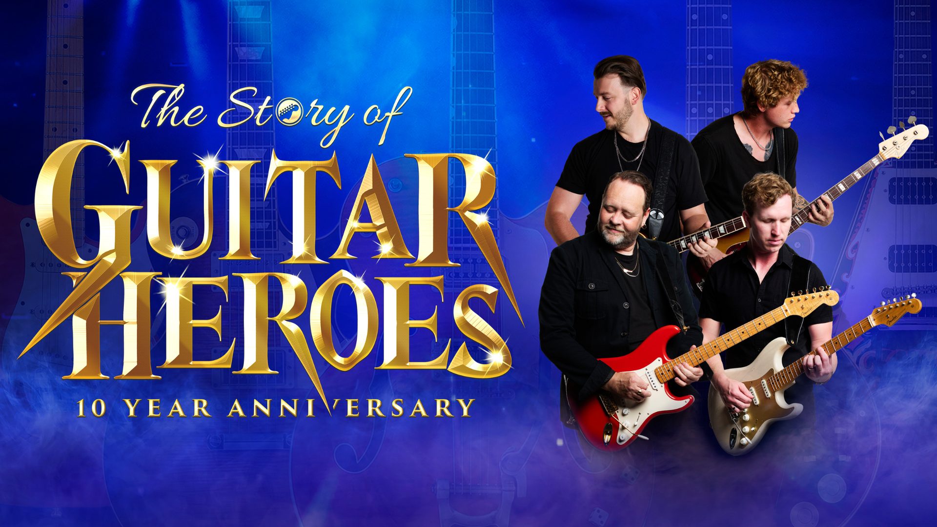 Poster: The Story of Guitar Heroes, Scarborough