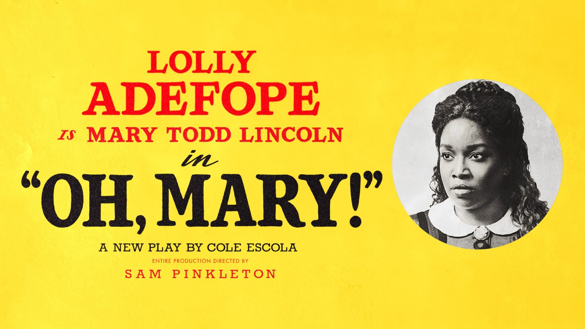 Poster: Oh Mary!, London
