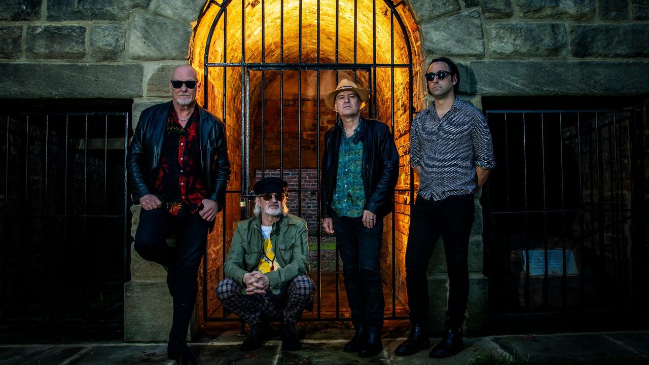 Poster: The Mission- Gods Own Medicine 40th Anniversary Shows with Mouth Ulcers, London