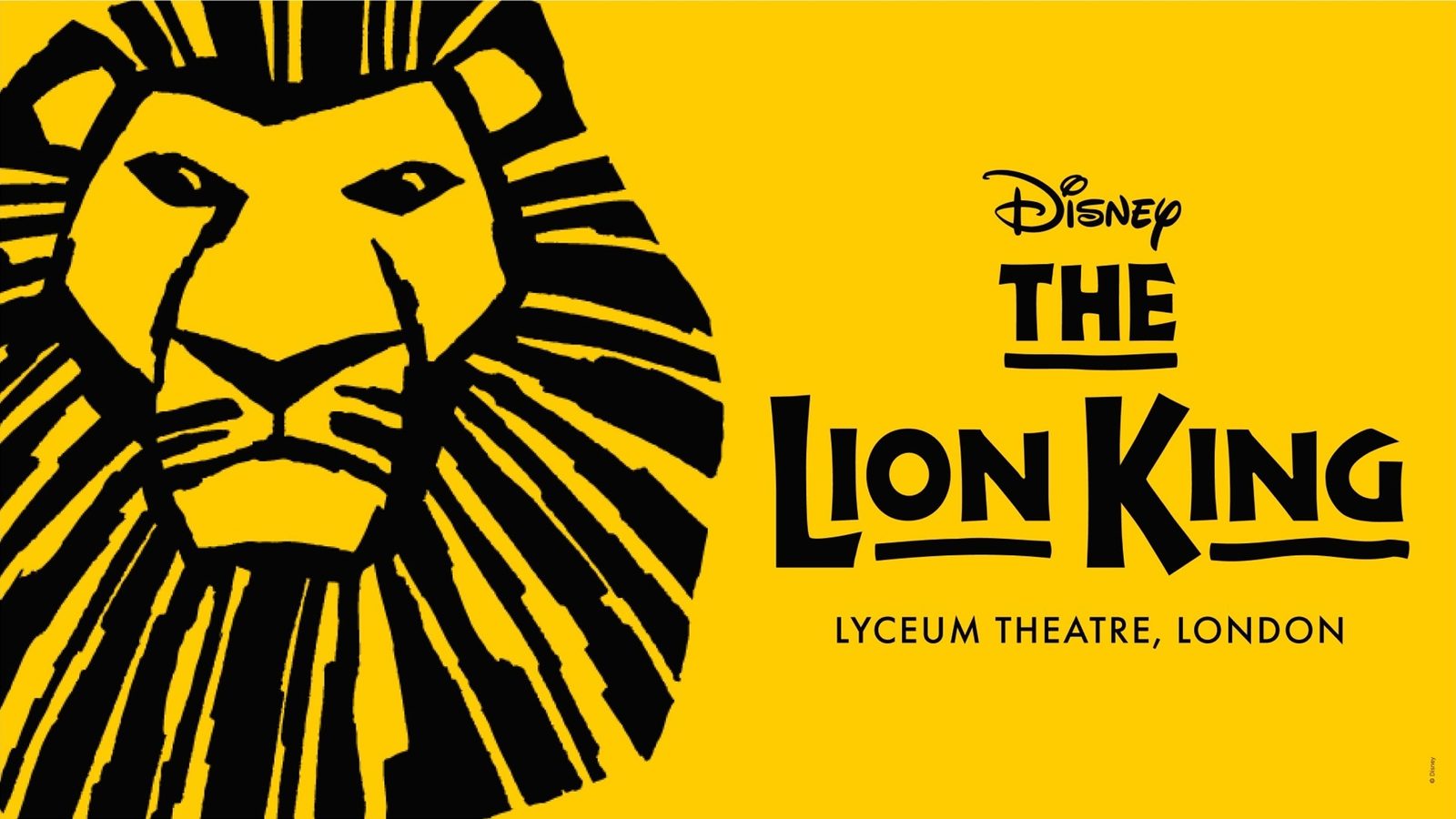 Poster: Disney's THE LION KING, London