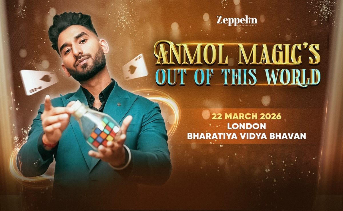 Poster: Anmol Magic - Live in London with Anmoldeep Gupta, London