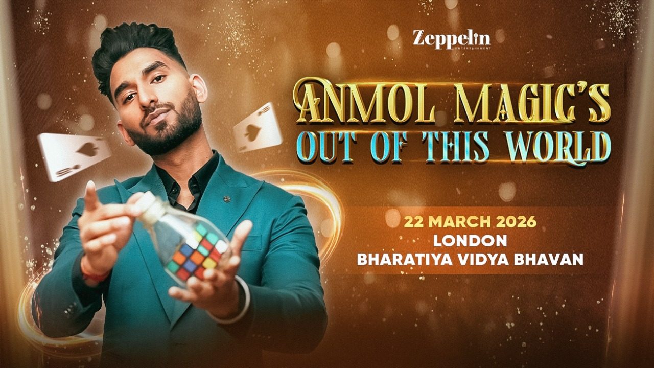 Poster: Anmol Magic - Live in London with Anmoldeep Gupta, London