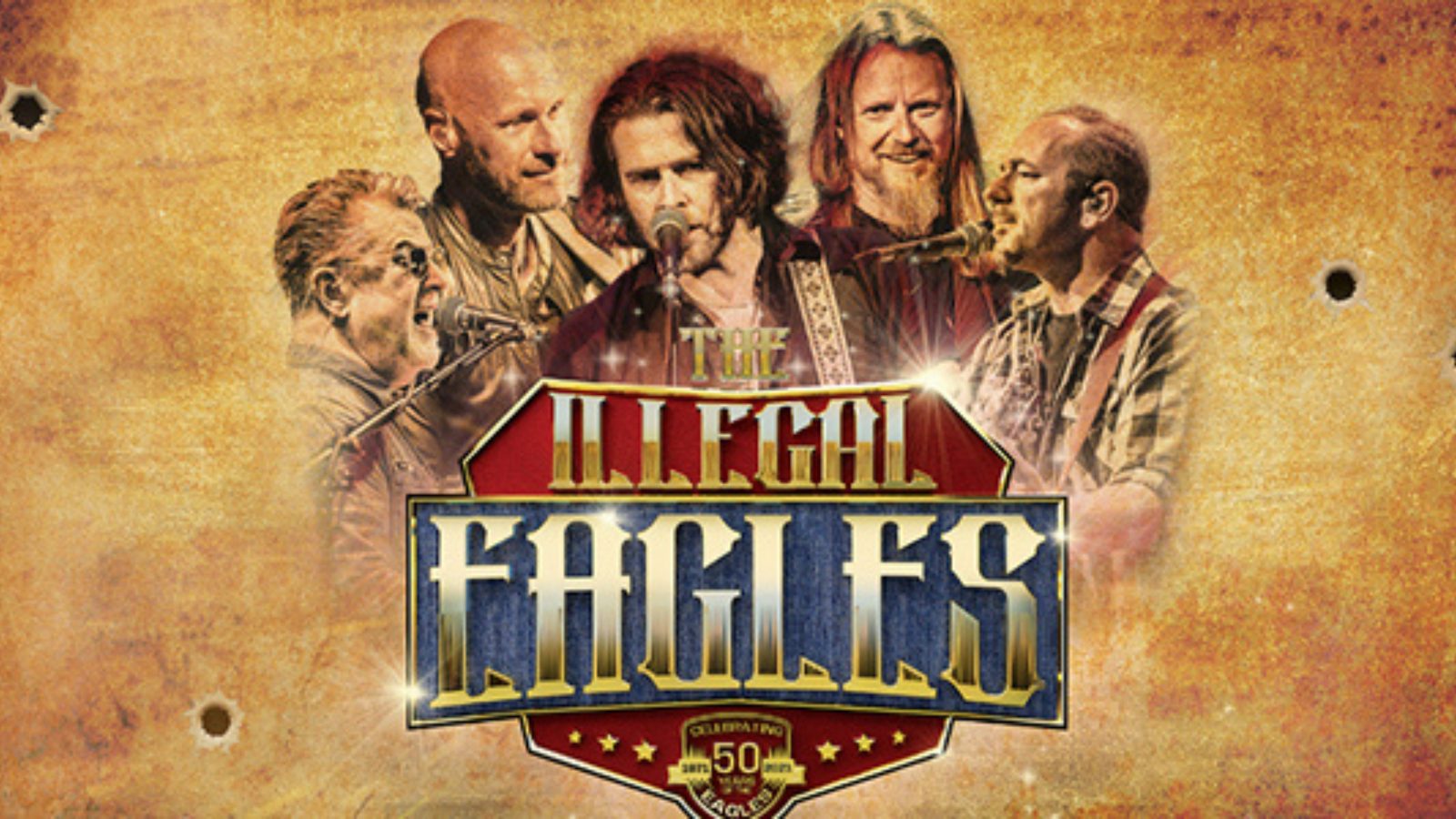 Poster: The Illegal Eagles, Newcastle upon Tyne