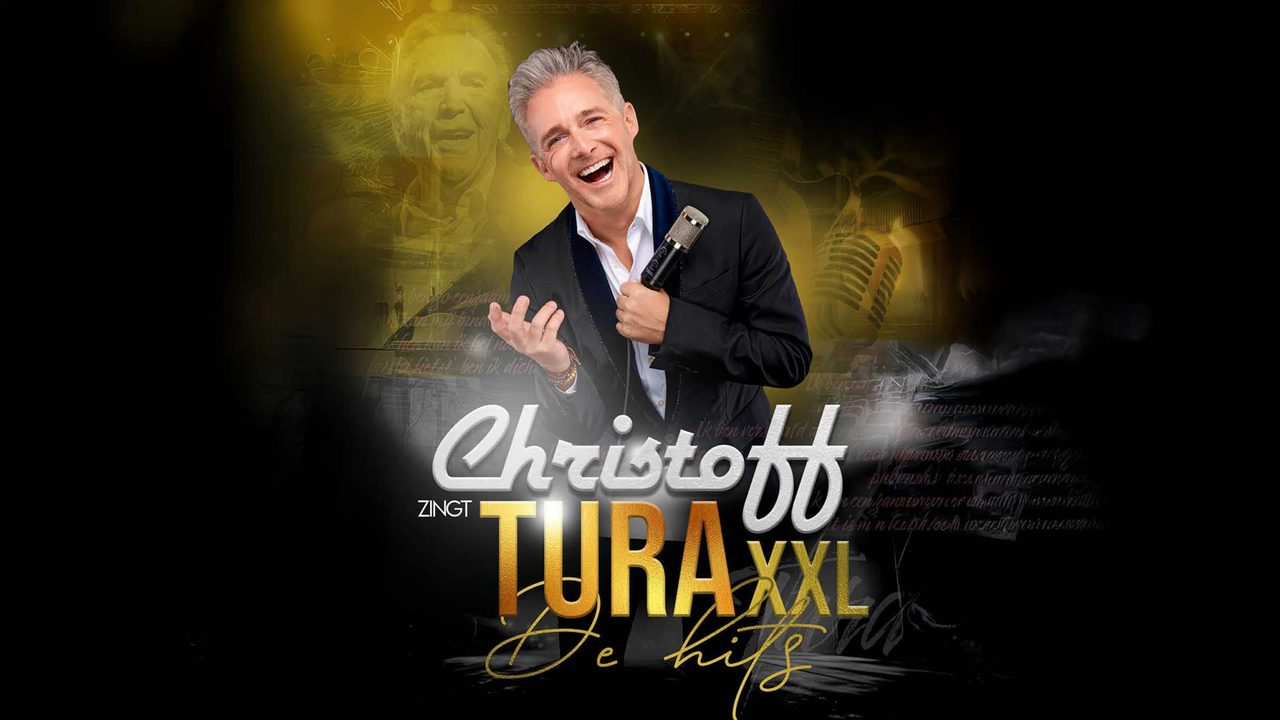 Poster: Christoff Zingt Tura XXL, De hits, Merksem