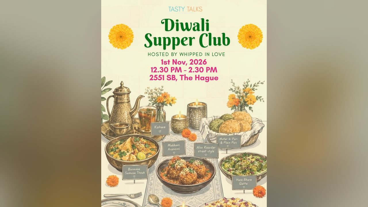Poster: Diwali Supper Club (The Hague)