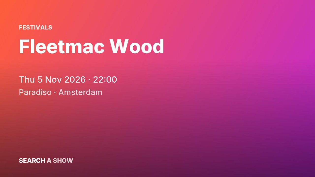 Poster: Fleetmac Wood, Amsterdam