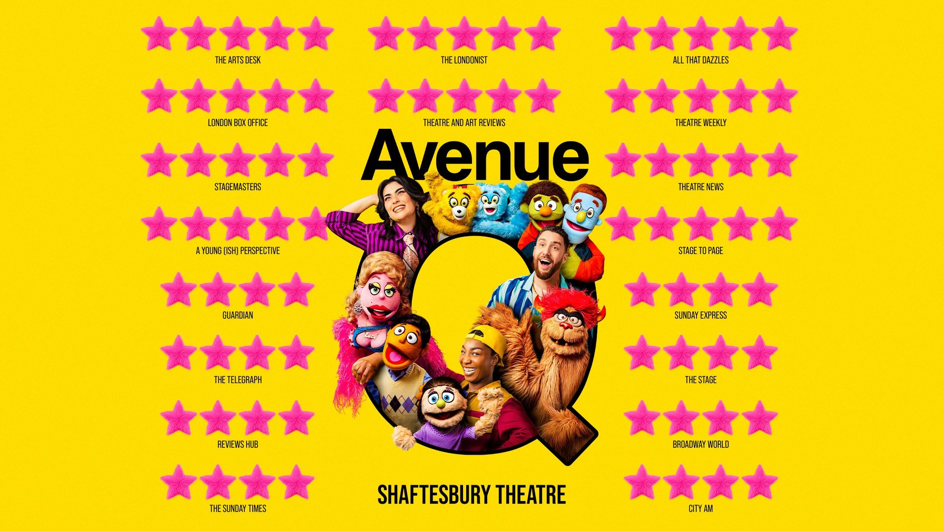 Poster: Avenue Q, London