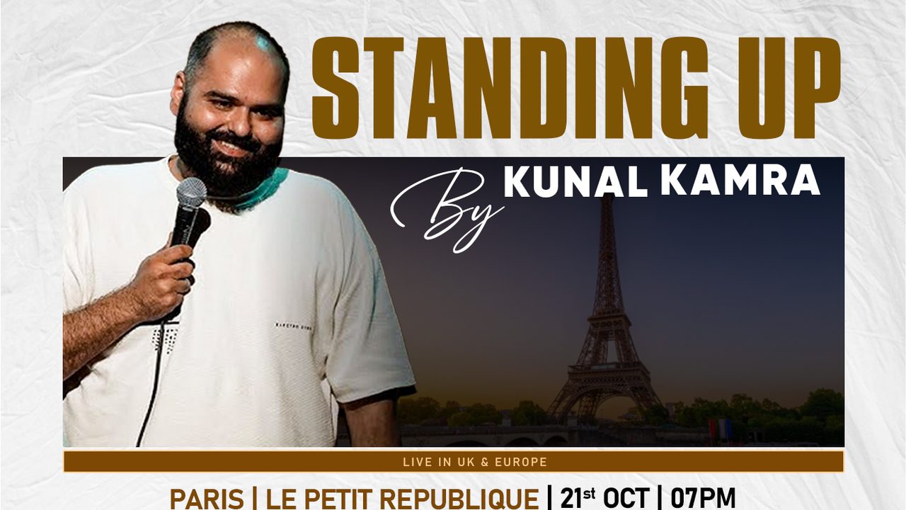 Poster: Kunal Kamra - Live in Paris, Paris
