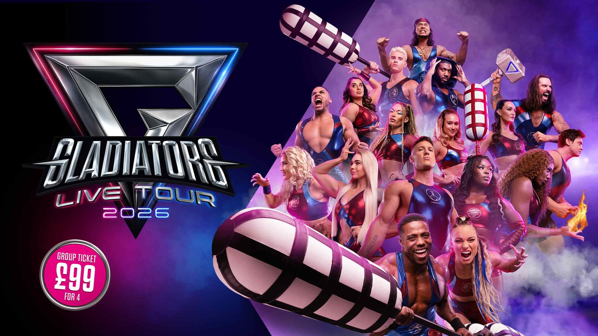 Poster: Gladiators Live Tour, Aberdeen