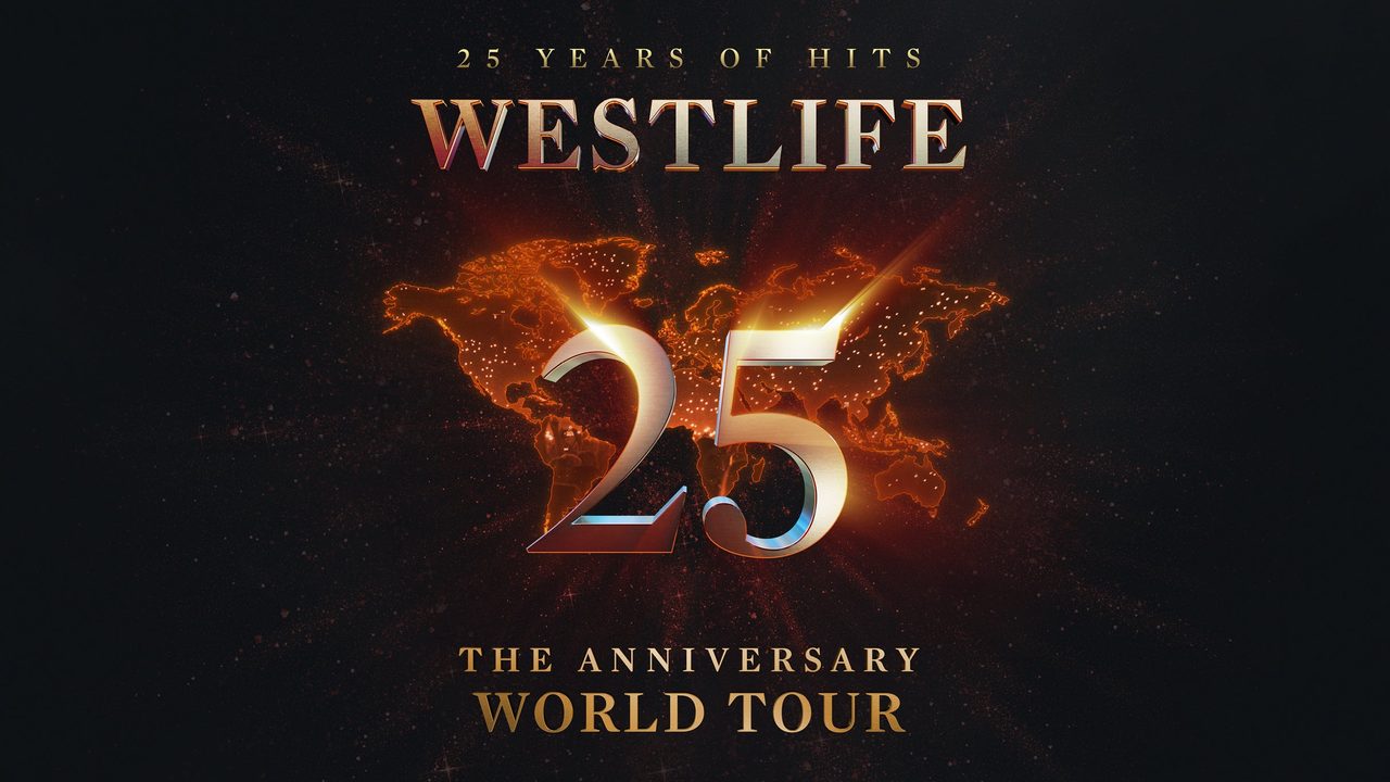 Poster: Westlife 25 - The Anniversary World Tour, Sheffield