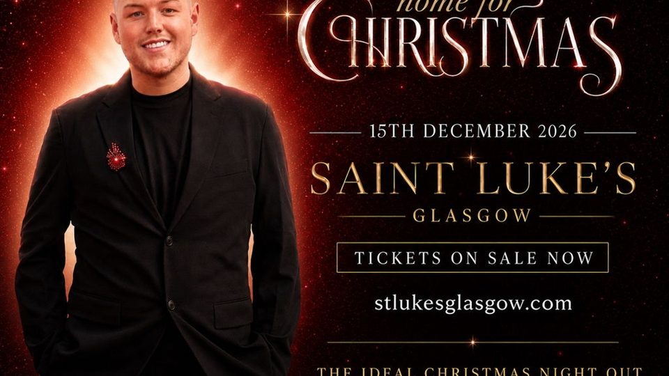 Poster: Vinnie McKee: Home for Christmas, Glasgow