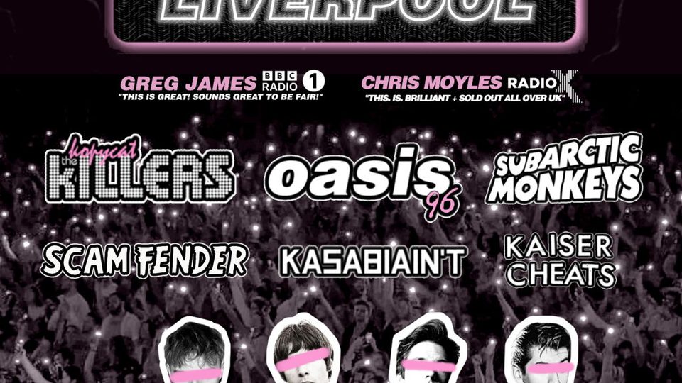 Poster: Liverpool - Camp & Furnace - Indiepalooza - "the UK's BEST Indie Festival" with The Kopycat Killers +4
