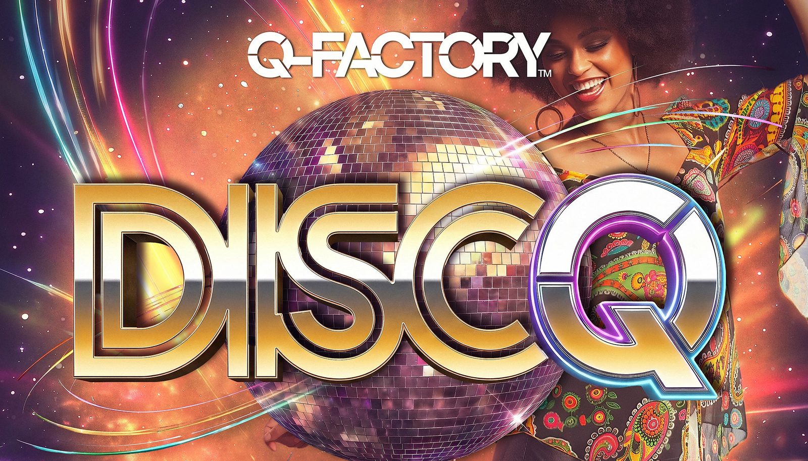 Poster: Q-Factory presents DiscQ - Disco Dance Classics, Amsterdam