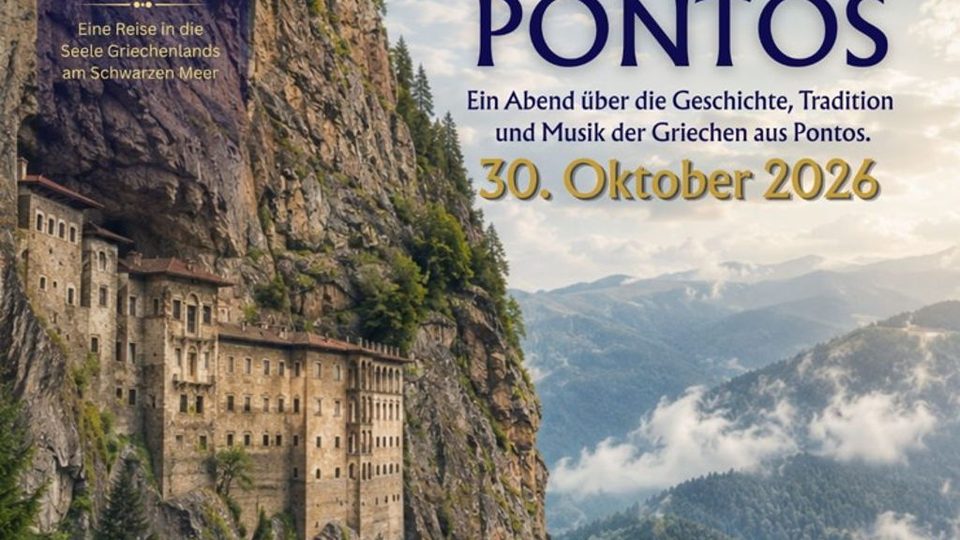 Poster: Pontos - Eine musikalische und kulturelle Bildungsreise zum Schwarzen Meer, Leverkusen
