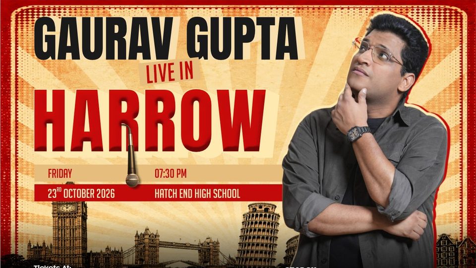 Poster: Gaurav Gupta - Live in Harrow