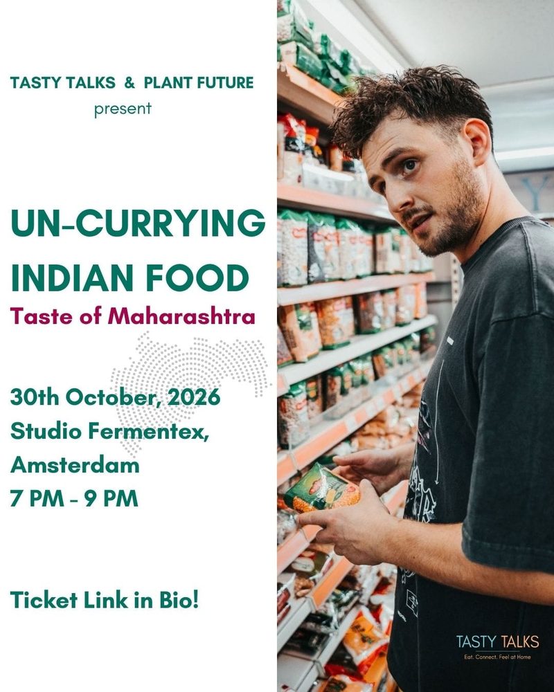 Poster: Uncurrying Indian Food – Taste of Maharashtra, Amsterdam