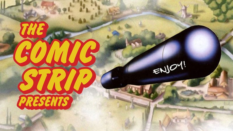 Poster: THE COMIC STRIP PRESENTS with Peter Richardson & Phil Cornwell, Plymouth