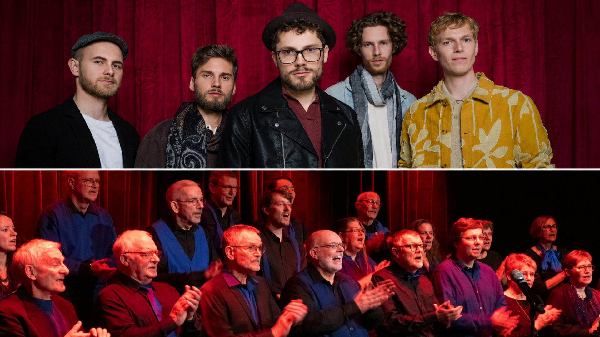 Poster: 30. A-cappella Festival: ANDERS x Simply TwÄng, Wilhelmshaven