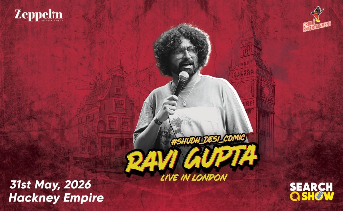 Poster: Ravi Gupta - Live in London, London