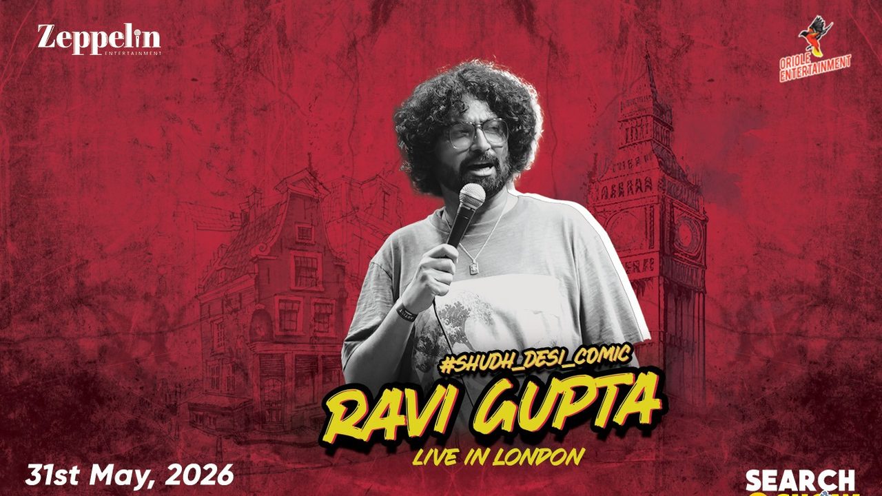 Poster: Ravi Gupta - Live in London, London