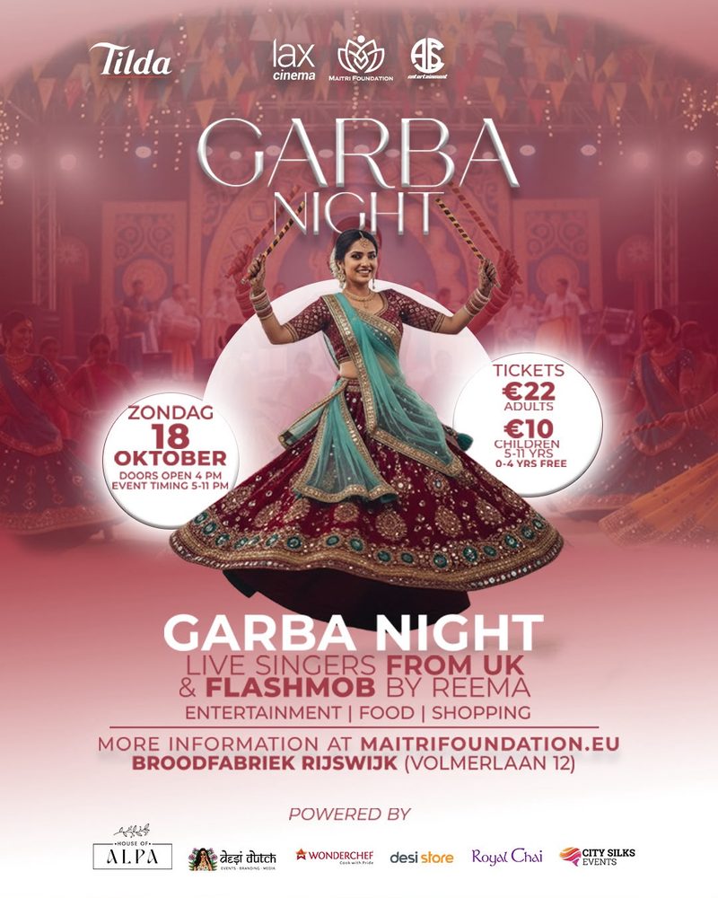 Poster: Garba Night 2026, Rijswijk