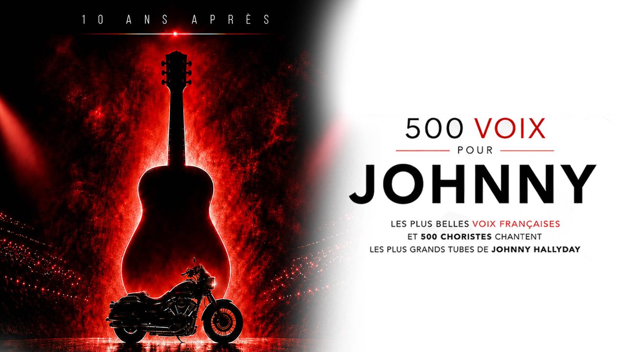 Poster: 500 VOIX POUR JOHNNY with Toujours Vivant, Forest