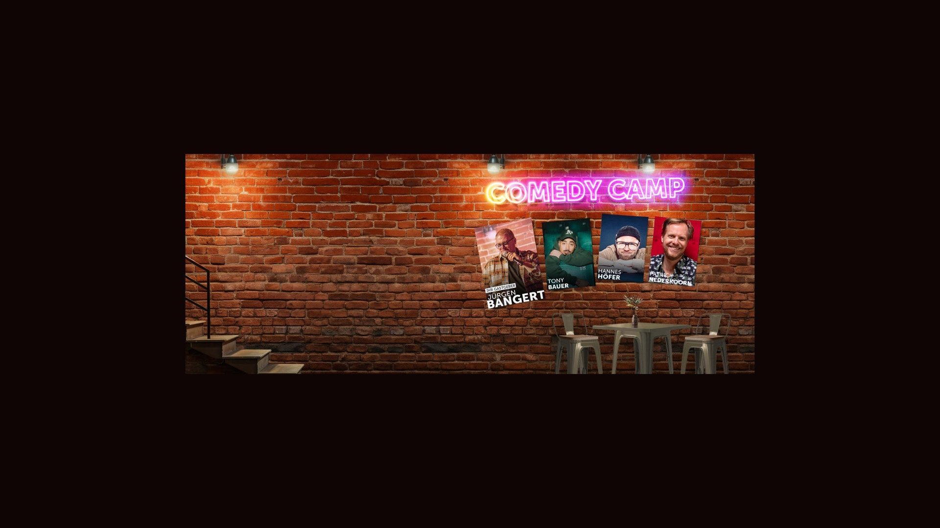 Poster: Die Comedy Camp Tour 2026, Duisburg