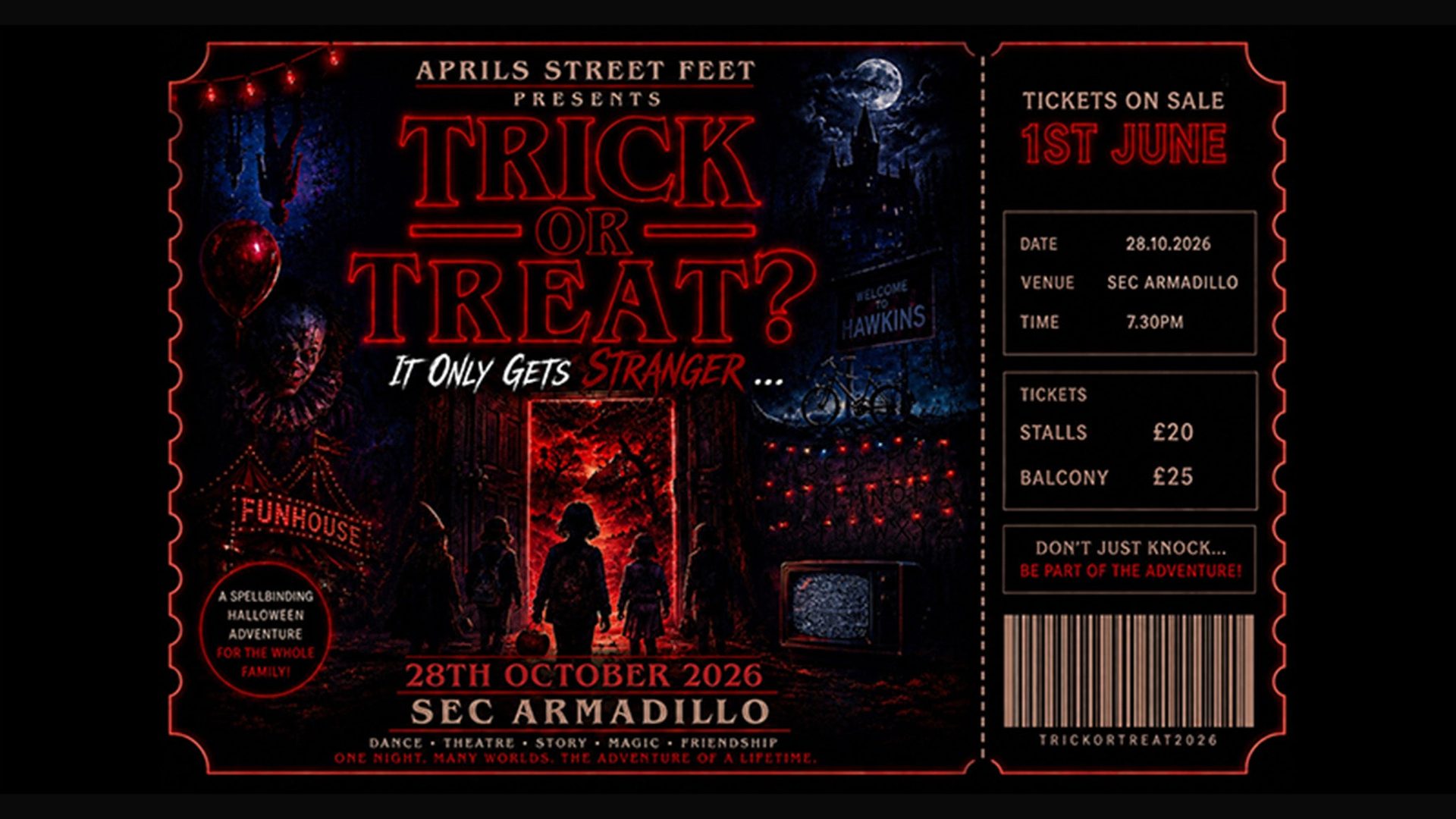 Poster: Trick OR Treat, Glasgow