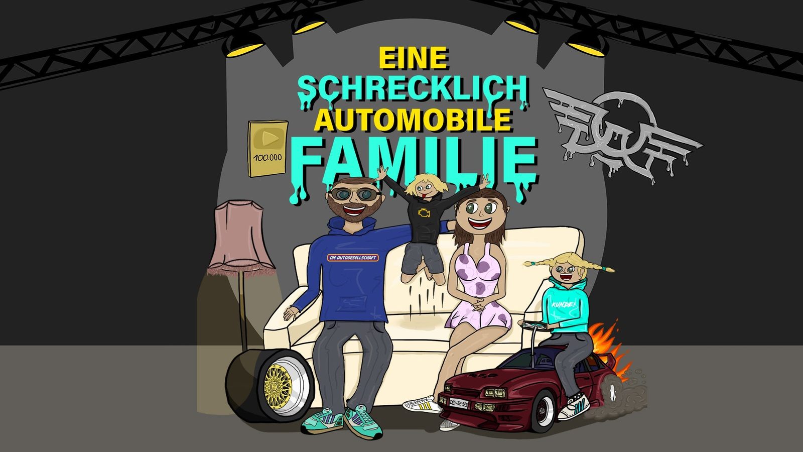 Poster: Eine Schrecklich Automobile Familie - Live in Dresden 2026, Dresden