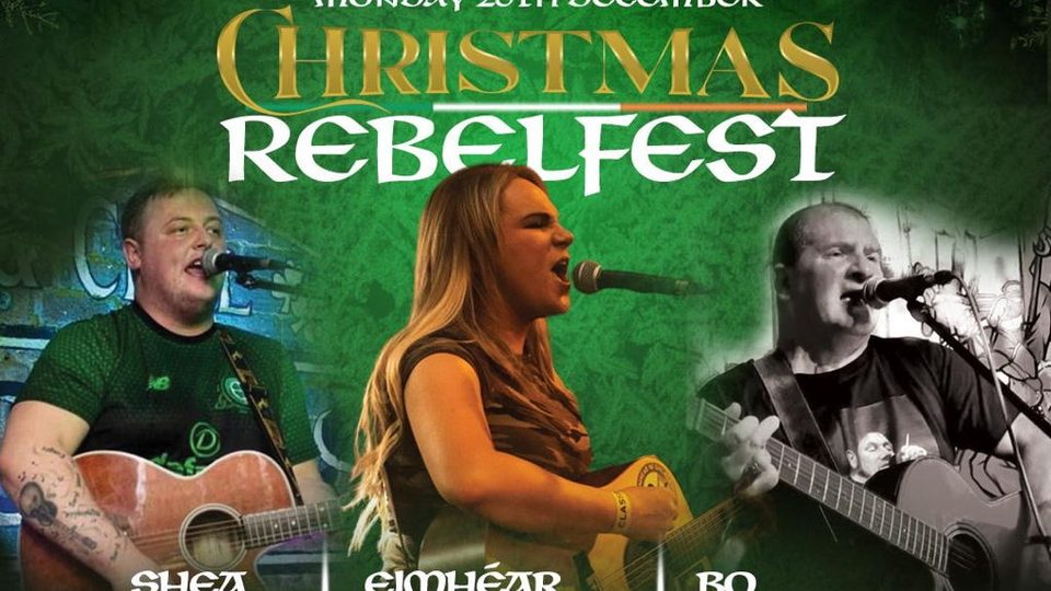 Poster: Christmas Rebelfest (Early Bird Tickets), Belfast