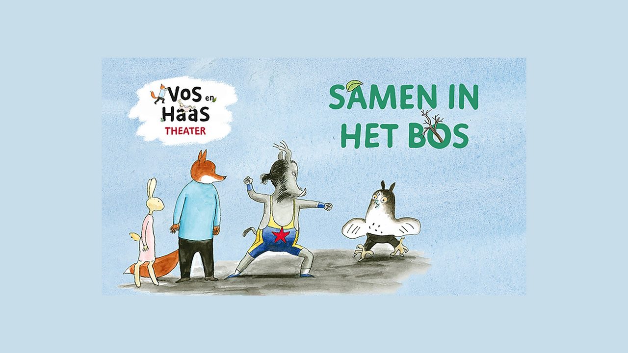 Poster: VOS EN HAAS, Oostkamp
