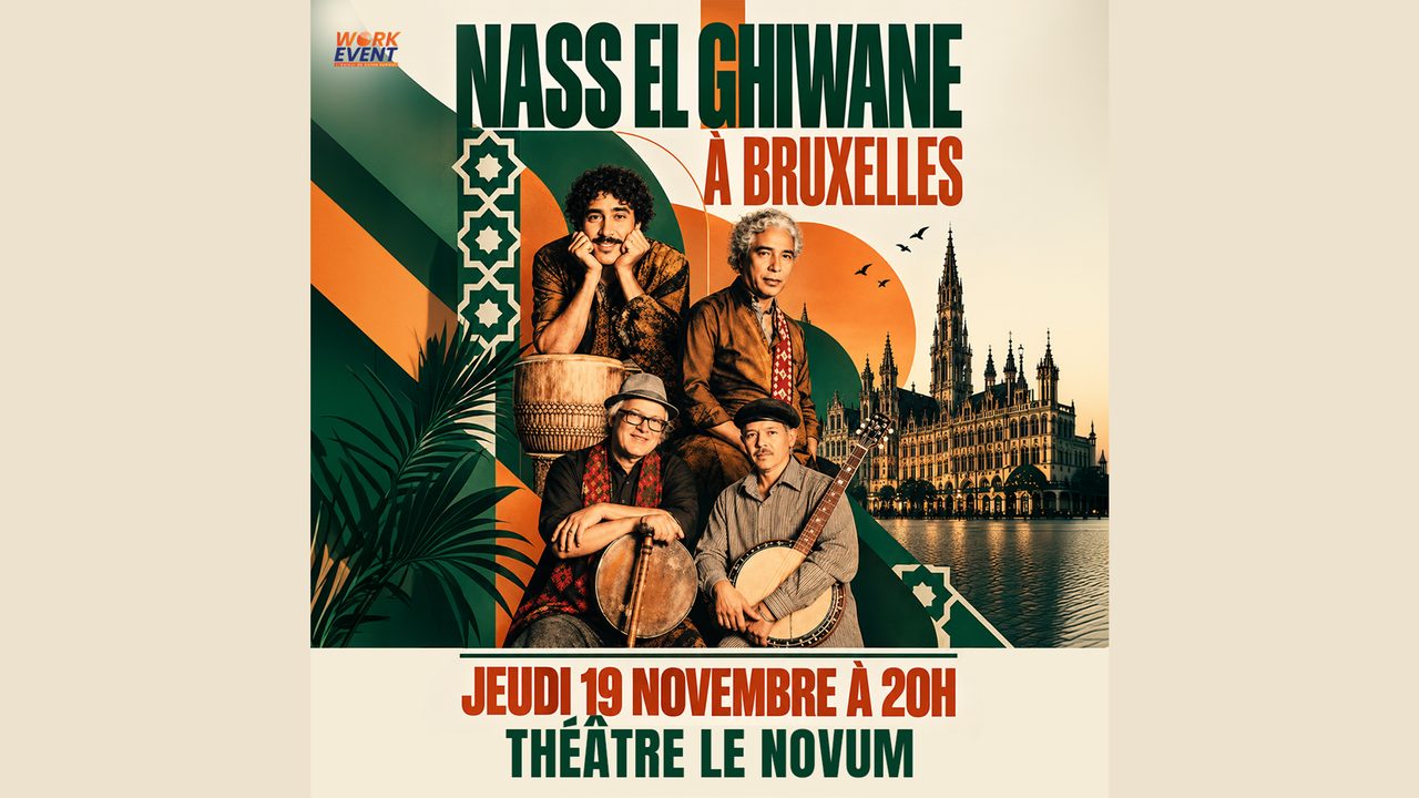Poster: Nass El Ghiwane, Brussels