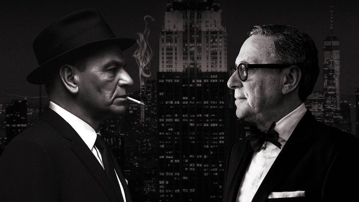 Poster: Frank Sinatra by Peter Douglas - My Way Tour with Sinatra by Douglas & Bosco, Antwerp