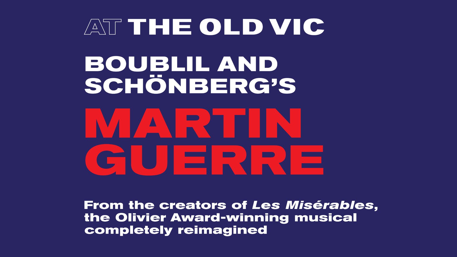 Poster: Martin Guerre, London