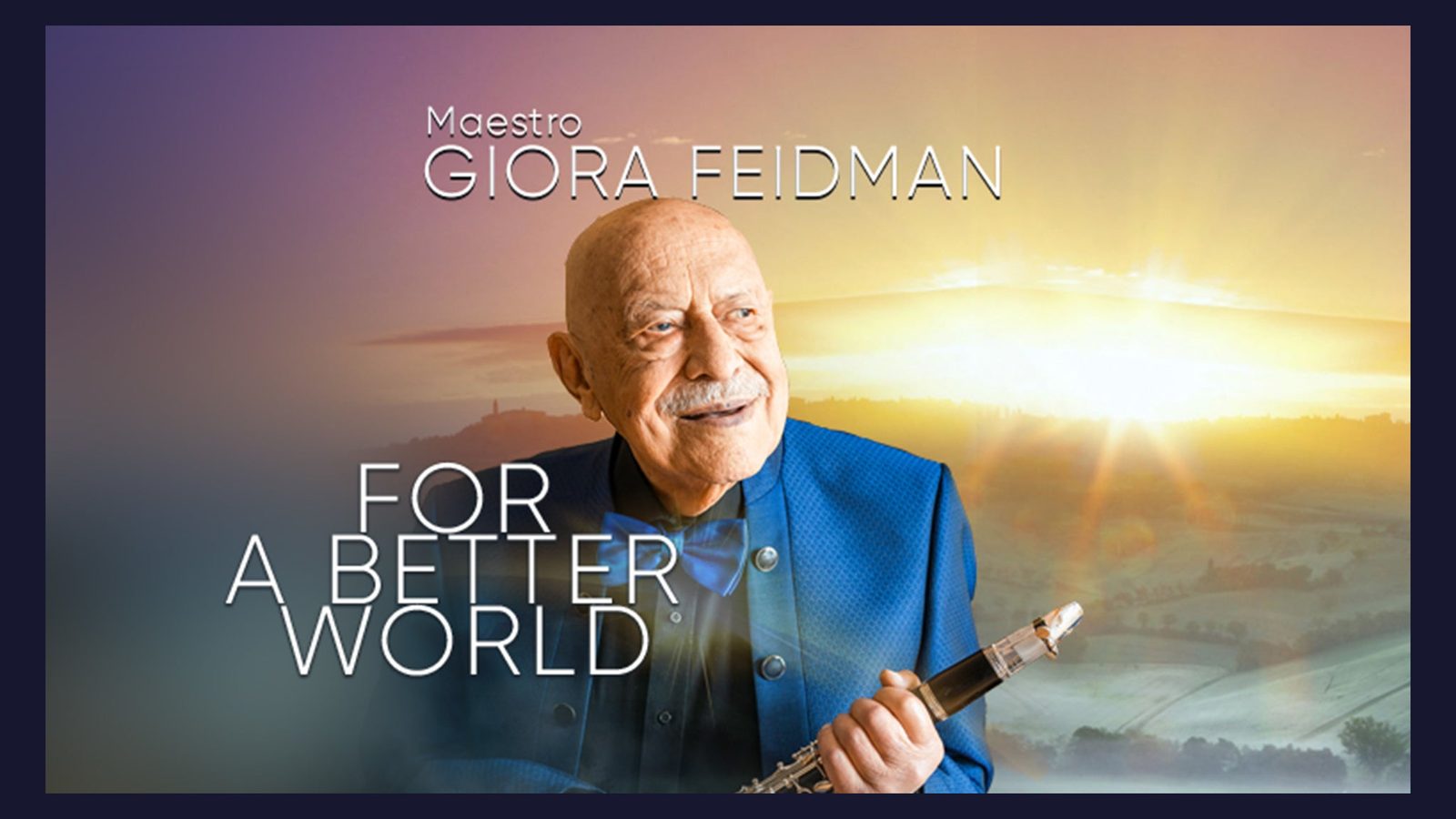 Poster: Giora Feidman - For a Better World, Burglesum